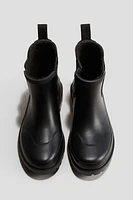 Fleece-Lined Rubber Boots