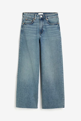 Wide High Ankle Jeans