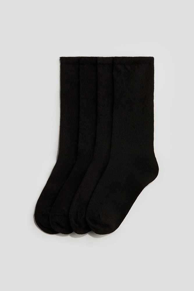 4-Pack Knee Socks