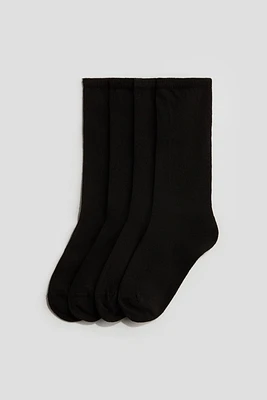 4-Pack Knee Socks