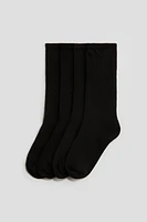 4-Pack Knee Socks