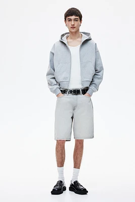 Relaxed Fit Denim Shorts
