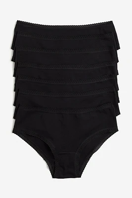 Lot de 7 culottes Hipster