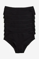 Lot de 7 culottes Hipster