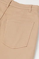 Mom Loose-fit Twill Pants