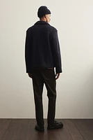 Regular Fit Wool-Blend Jacket