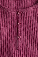 Pointelle Jersey Top