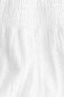 Smocked Tiered Skirt