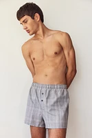 5-pack Woven Cotton Boxer Shorts