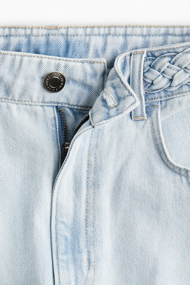 Wide High Jeans