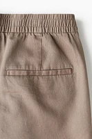 Relaxed Fit Linen-blend Shorts