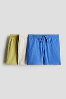 3-pack Cotton Jersey Shorts