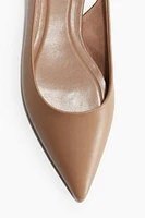 Pointed Slingbacks