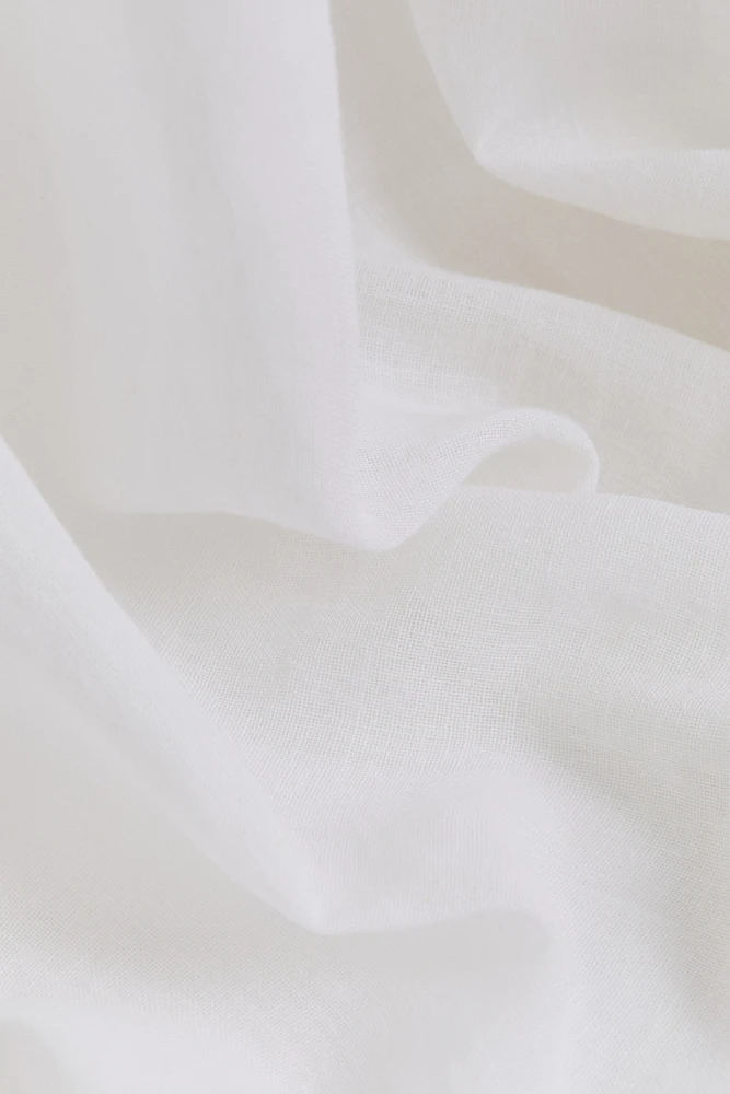 1-pack Wide Linen-Blend Curtain Panel