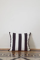 Housse de coussin en lin mélangé