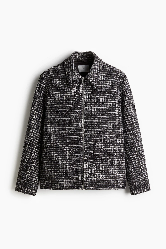 Regular Fit Tweed overshirt