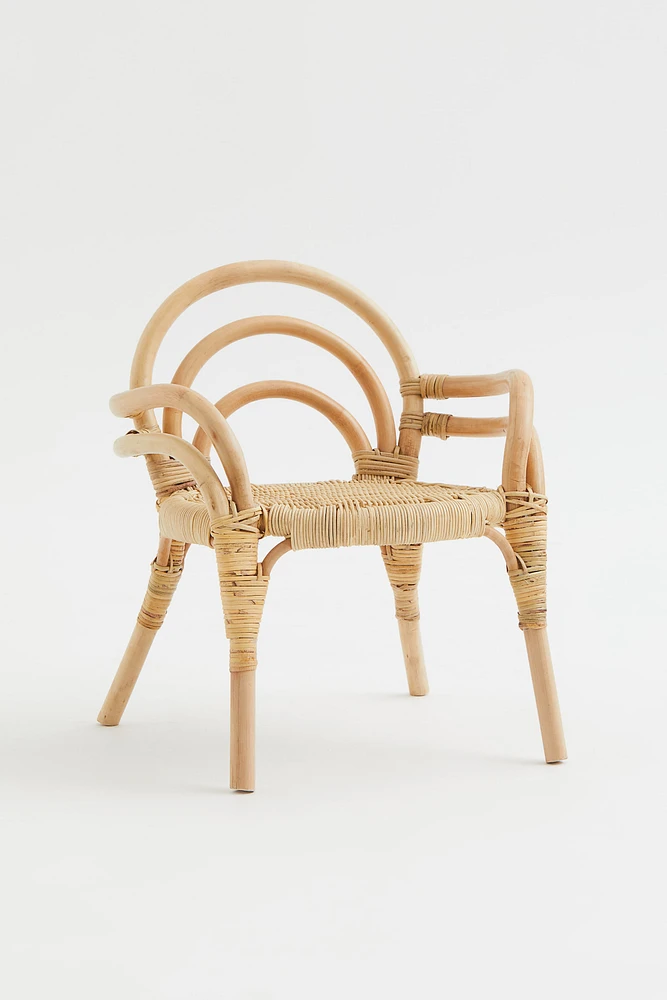 Children's Rattan Lounge Chair