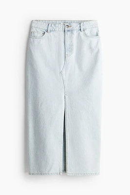 Denim Midi Skirt