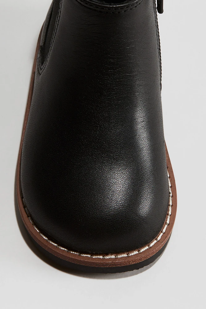 Leather Chelsea Boots