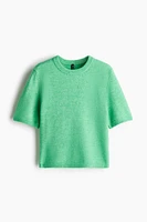 Fine-Knit T-Shirt