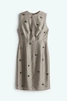 Embellished Pencil Dress
