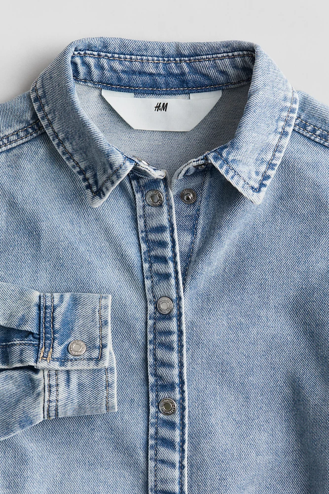 Denim Shirt Dress