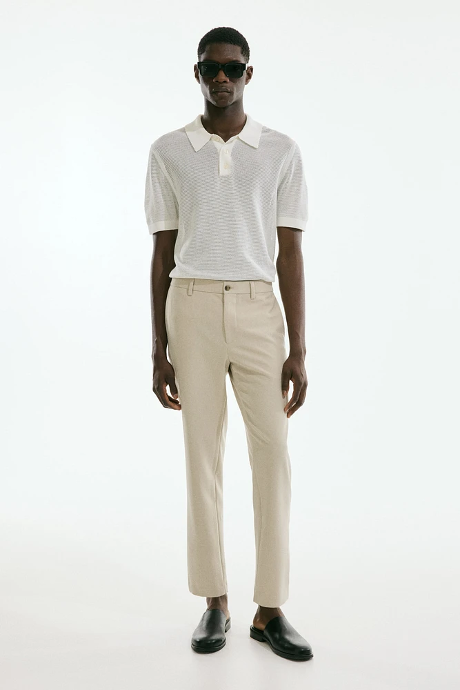 Slim-Fit Crop Pants