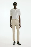 Slim-Fit Crop Pants