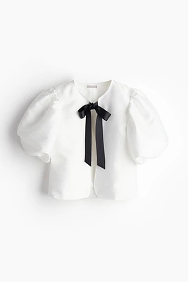 Blouse à manches ballon