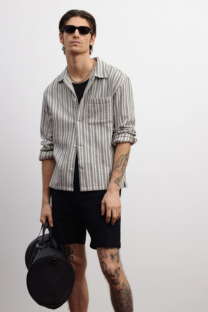 Regular-Fit Textured Shirt