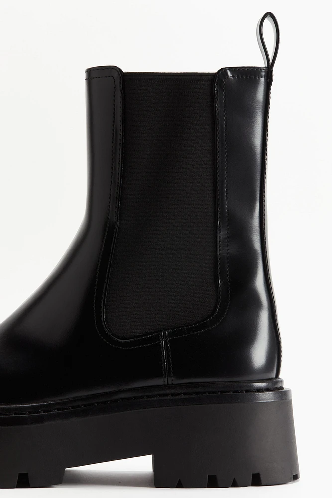 Chunky Chelsea Boots