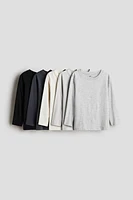 5-pack Long-sleeved T-shirts