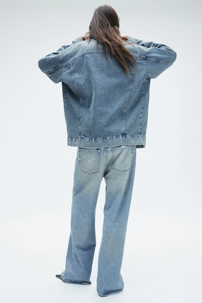 Jean Taille Basse Coupe Ample