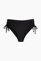 Drawstring-Detail Bikini Bottoms