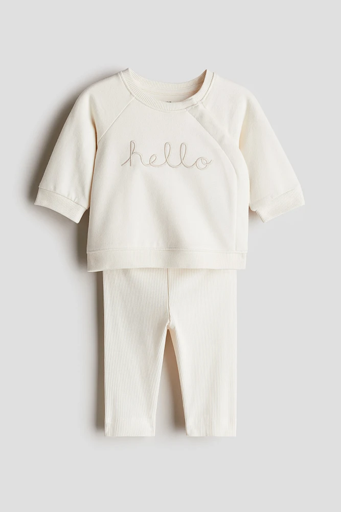 Ensemble 2 pièces en coton