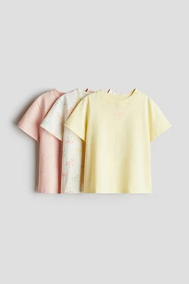3-Pack Printed Jersey Tops
