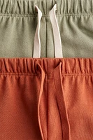 2-pack Cotton Shorts