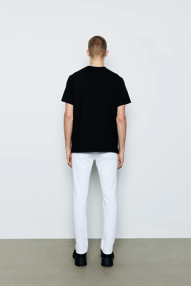 Regular Fit Ribbed T-shirt