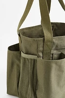 Cotton Canvas Shopper