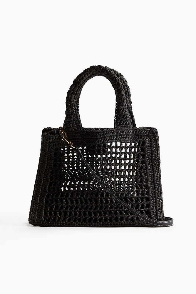 Sac à main en paille