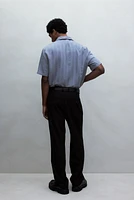 Regular Fit Textured-Weave Resort Shirt