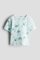 T-shirt en coton éponge