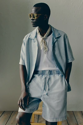 Baggy Denim Shorts