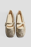 Glittery Ballet Flats