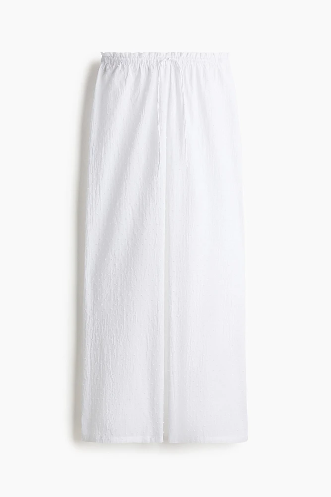 Pantalon de pyjama en plumetis