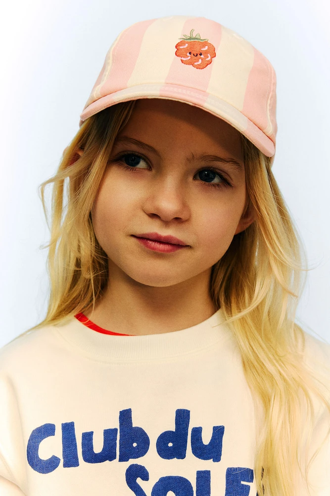 Casquette en sergé de coton