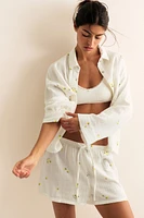 Pajama Shirt and Shorts