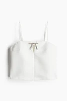 Bow-Detail Camisole Top