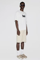 Regular Fit Twill Cargo Shorts