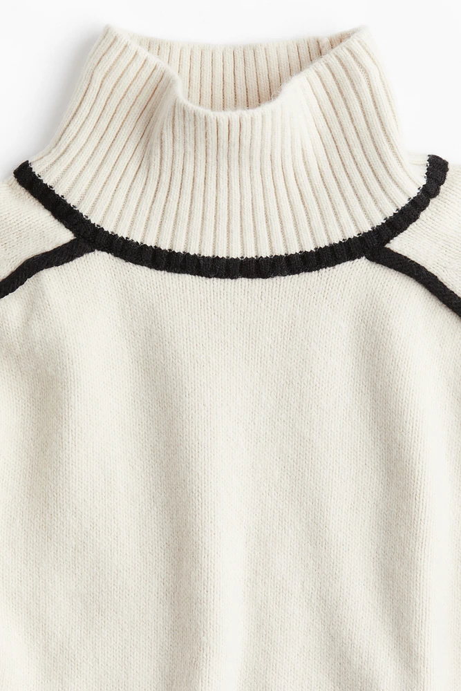 Mock Turtleneck Sweater